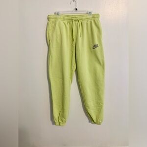 Nike sweatpants joggers Nike light lemon twist sweats athletic pants active wear